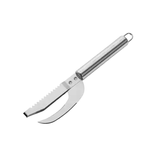 Faca para peixes 3 em 1 - Limpa, Corta e descama [COMPRE 1 LEVE 2]