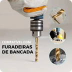 Kit de Brocas Helicoidais Titânio [Compre 10 Leve 13]