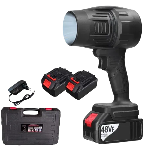 AirVolt 21V™ - Soprador Turbo Portátil e Recarregável