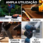 Kit de Brocas Helicoidais Titânio [Compre 10 Leve 13]