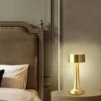 Luminaria Café LED - Retrô, Sensível ao Toque e Recarregável