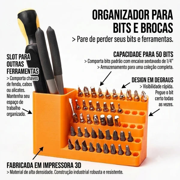 Organizador para Bit e Brocas