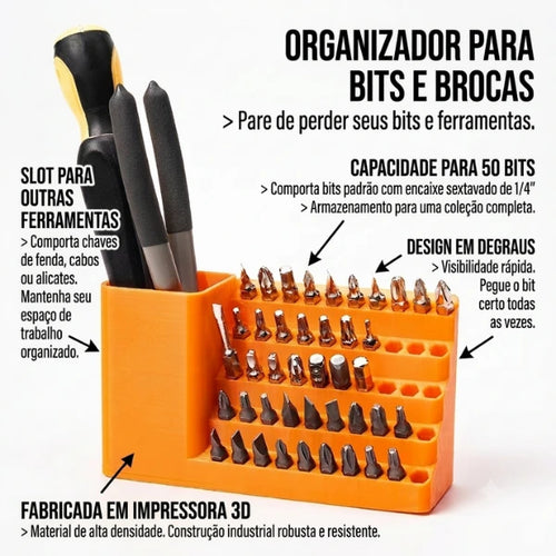 Organizador para Bit e Brocas