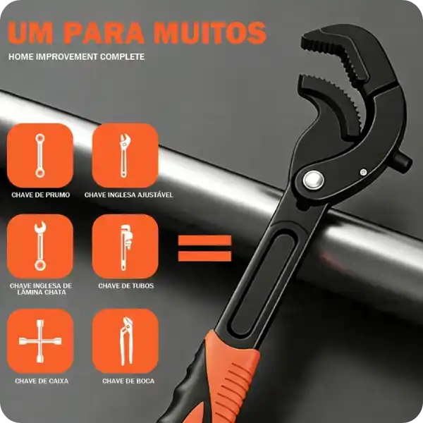 Chave Inglesa Tucano™ 6 em 1