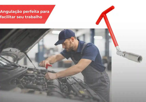 Chave De Vela Articulada Automotiva - Rápida e Ergonômica