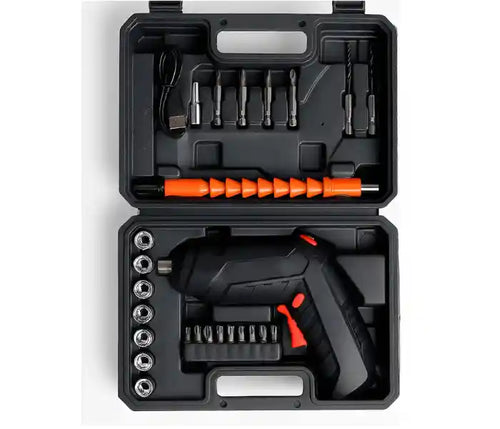 Chave de Fenda Elétrica FlexDrive™ - Ergonômica e Sem Fio