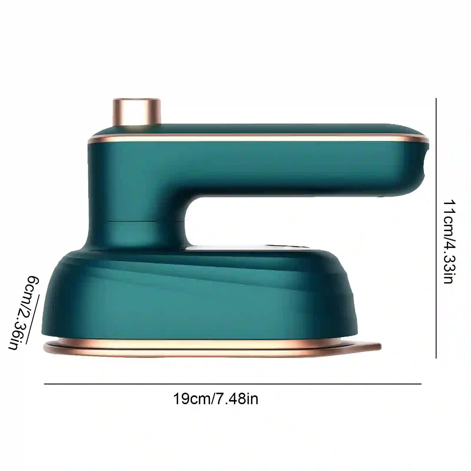 Ferro de Passar Roupas Portátil a Vapor - Bivolt