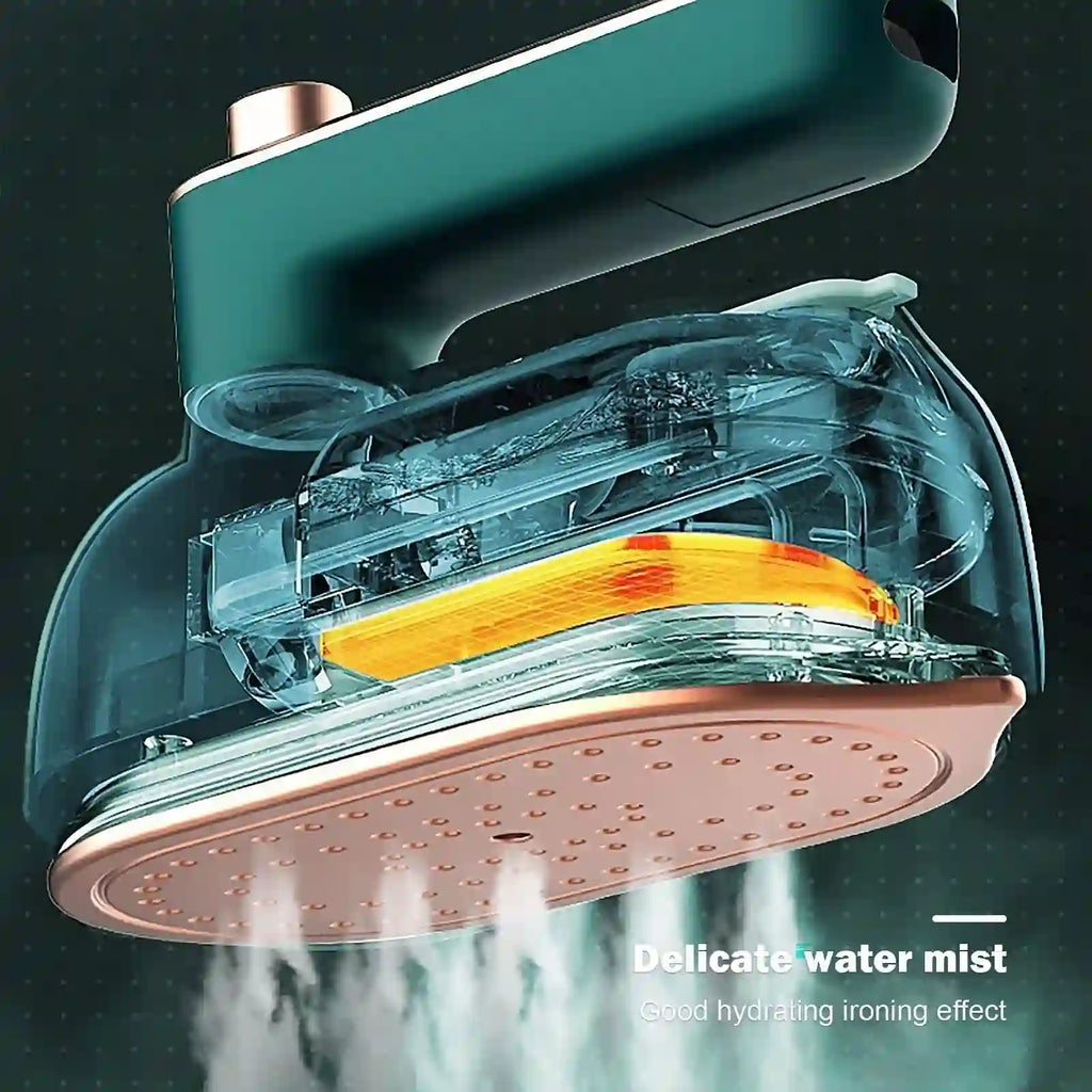 Ferro de Passar Roupas Portátil a Vapor - Bivolt