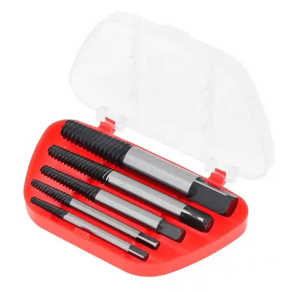 Kit Extrator de Parafusos Espanados - 5 Peças