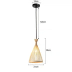 Luminária de Bambu Artesanal Para Casa