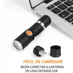Lanterna UV-Elite Detecta Escorpião - Recarregável USB
