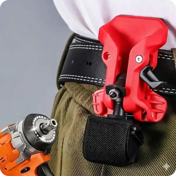 ClipLock™ – Suporte de Cintura para Ferramentas