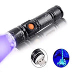 Lanterna UV-Elite Detecta Escorpião - Recarregável USB