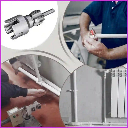 Rosqueador Pro PVC™ 2 em 1 - Interno e Externo